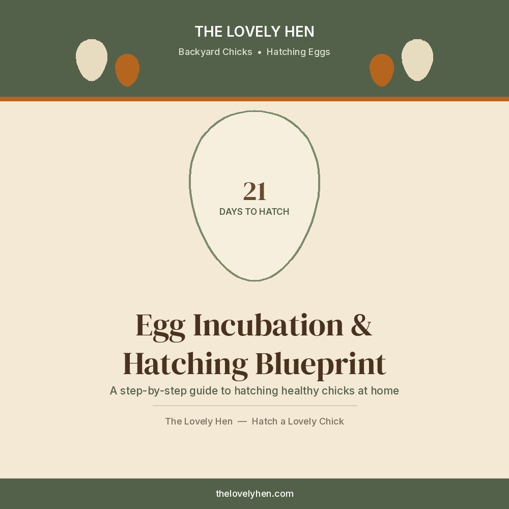 Egg Incubation and Hatching Blueprint cover