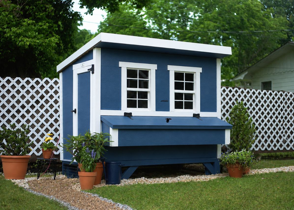 Large Chicken Coop - Up to 15 Chickens