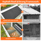 Wooden Chicken Coop, Large Outdoor Hen House with Run and Nesting Box