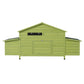 11.12 ft² Large Wooden Chicken Coop with Nesting Boxes & Perch