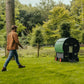 Nestera The Wagon 100% Recycled Plastic Chicken Coops for 5 Giant Fowls, 6 Medium Size Chickens or 10 Bantams, Green