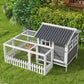 Lovely Wooden Chicken Coop with Run