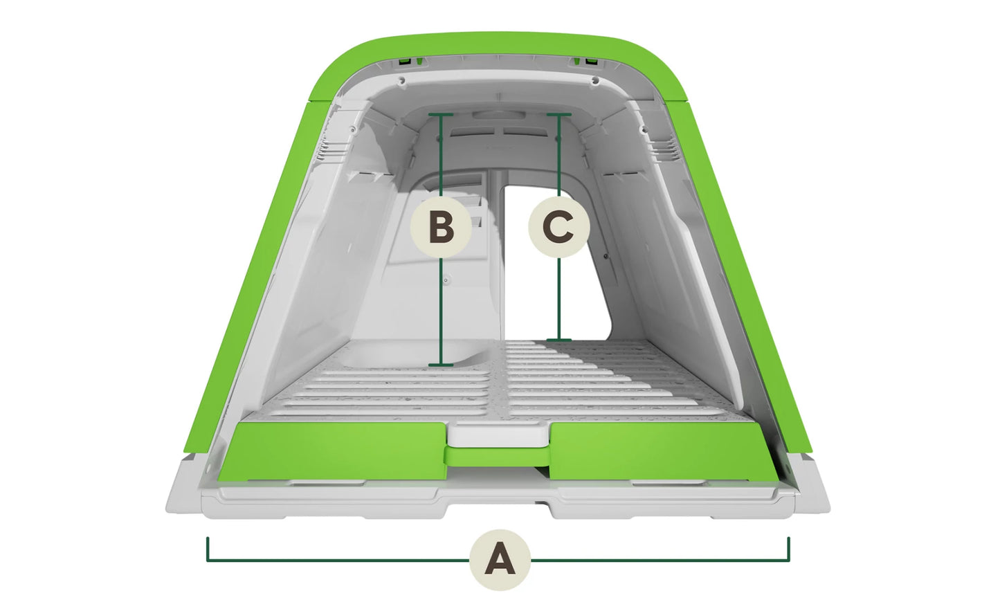 Eglu Go UP - Elevated Chicken Coop for 3-4 Hens