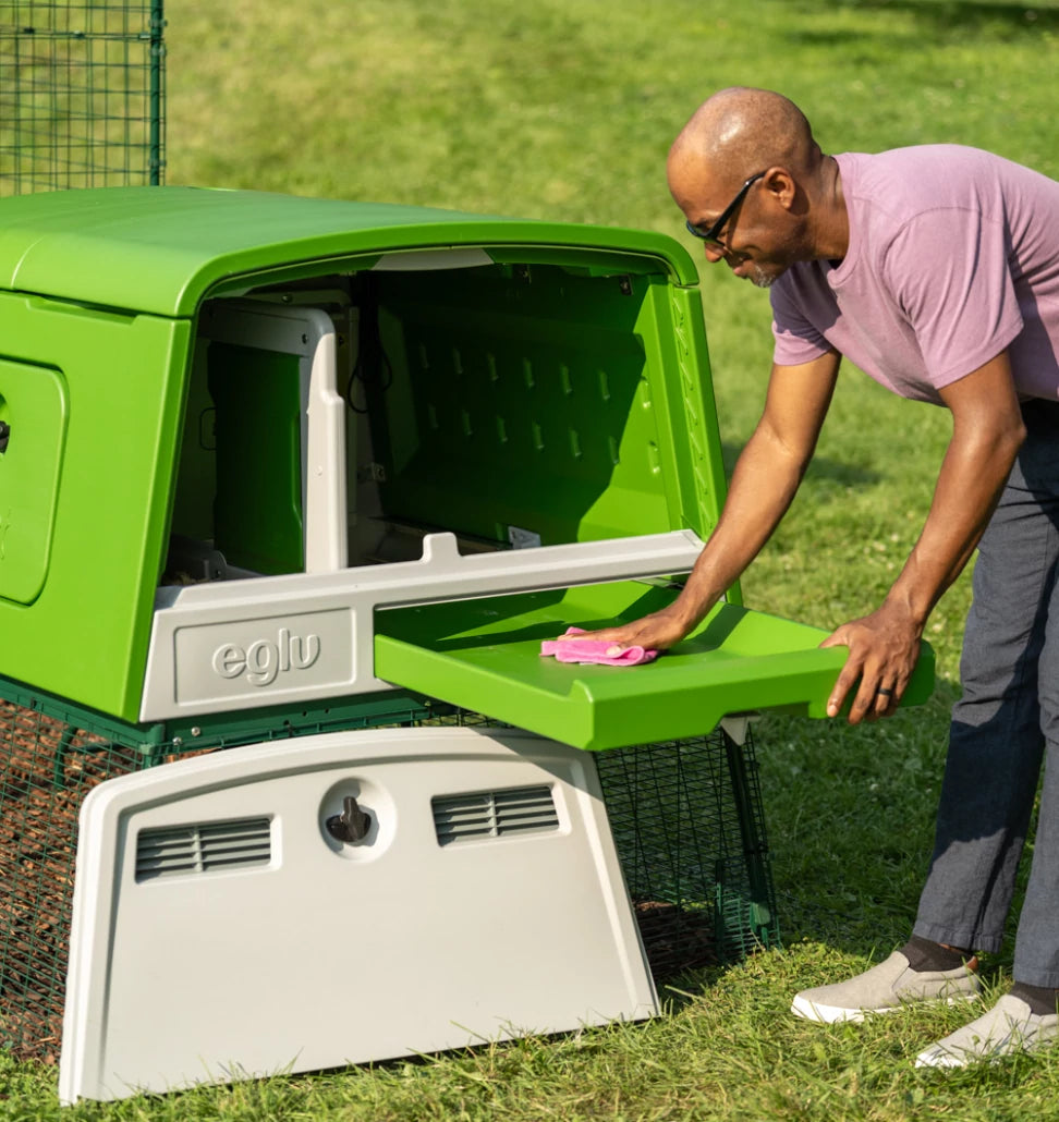 Omlet Eglu Cube Chicken Coop (Up to 6 Large Hens) — Easy-Clean, Predator-Proof, All-Weather